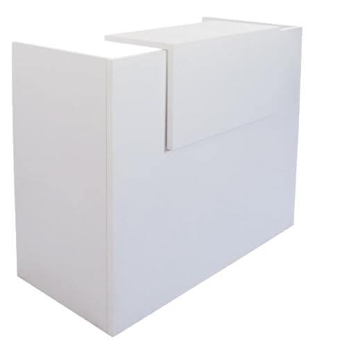 Genérico OFILIKE. Mostrador Basic. Ideal para Oficina y Recepción. Fácil Montaje. (Blanco) (80cm Ancho)