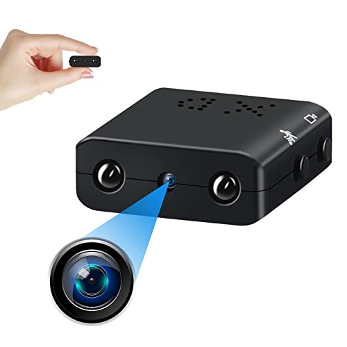 Nisanuki Cámara Espía Oculta, Mini Camara Espia 1080P HD Micro Camara Vigilancia con Visión Nocturna Detección De Movimiento por Casa Oficina Coche