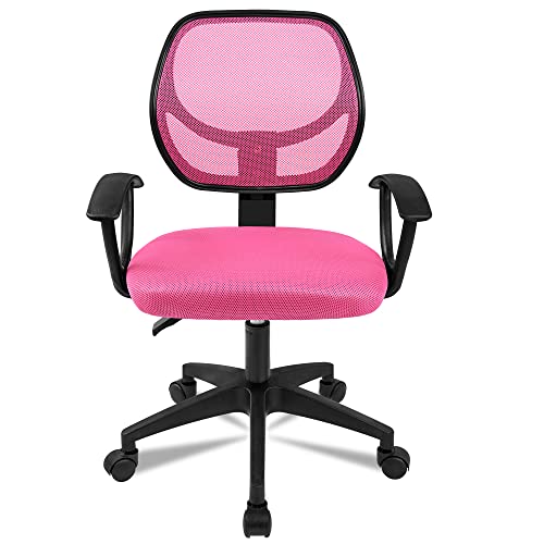 sillas de oficina en rosa